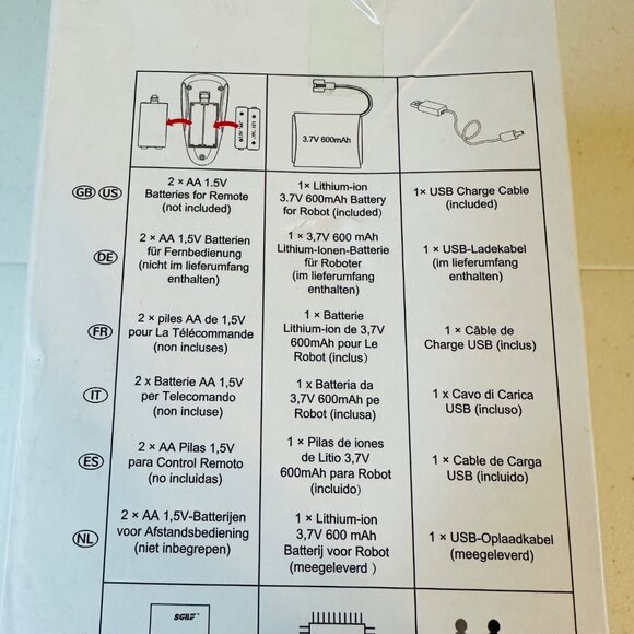 Remote Control Robot With Remote Control & Interactive Features RC Robot - Picture 8 of 16
